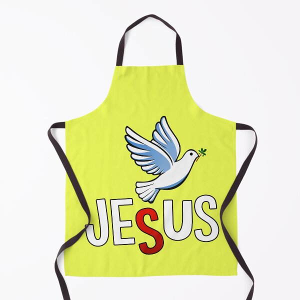 Item preview, Dove over Jesus inscription designed and sold by QuanntixArt.
