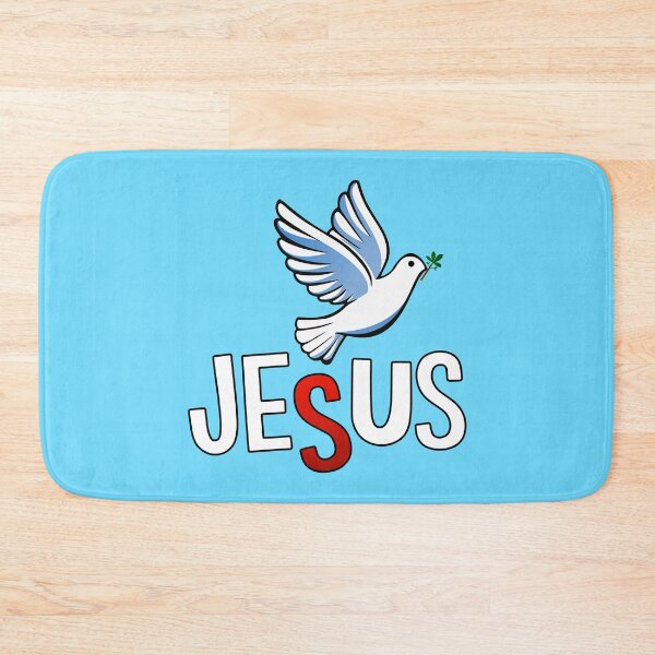 Item preview, Dove over Jesus inscription designed and sold by QuanntixArt.