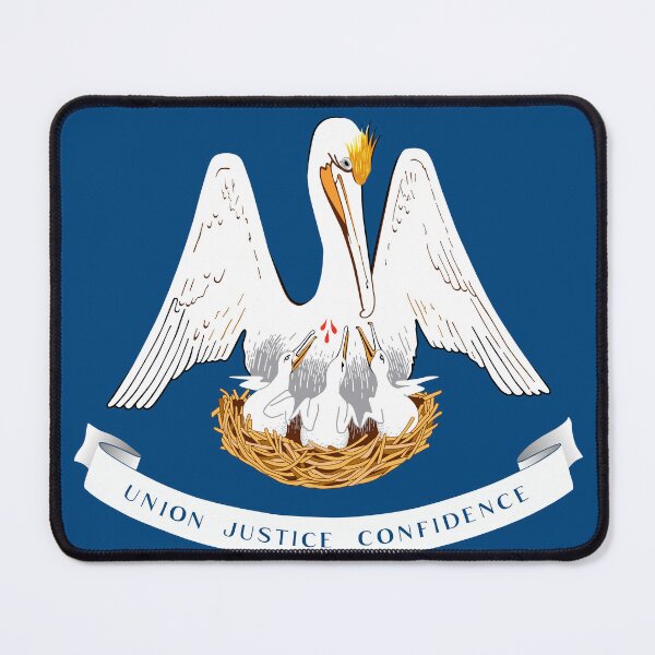 Item preview, Louisiana State Flag Clean Design designed and sold by NTGUILTY.