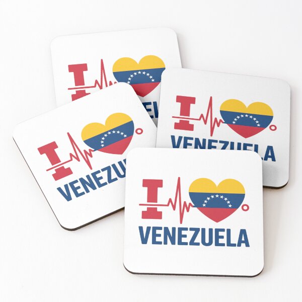 Item preview, I Love Venezuela – Heartbeat Design with Venezuelan Flag Heart Sticker  designed and sold by Suzy Perez Art.