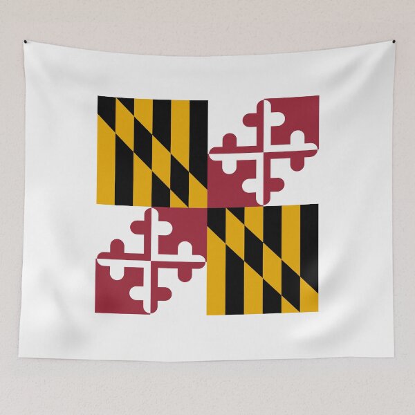 Item preview, Maryland State Flag Bold Design designed and sold by NTGUILTY.