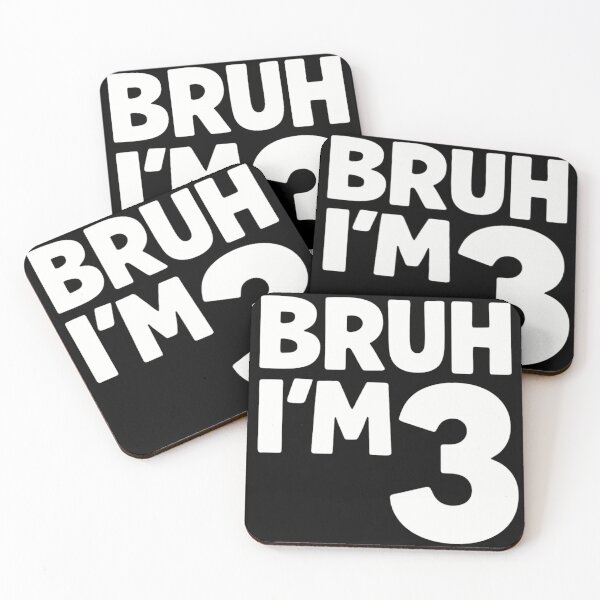 Item preview, Bruh I'm 3 - 3 Years Old Birthday designed and sold by ZBIFBOUETLA.