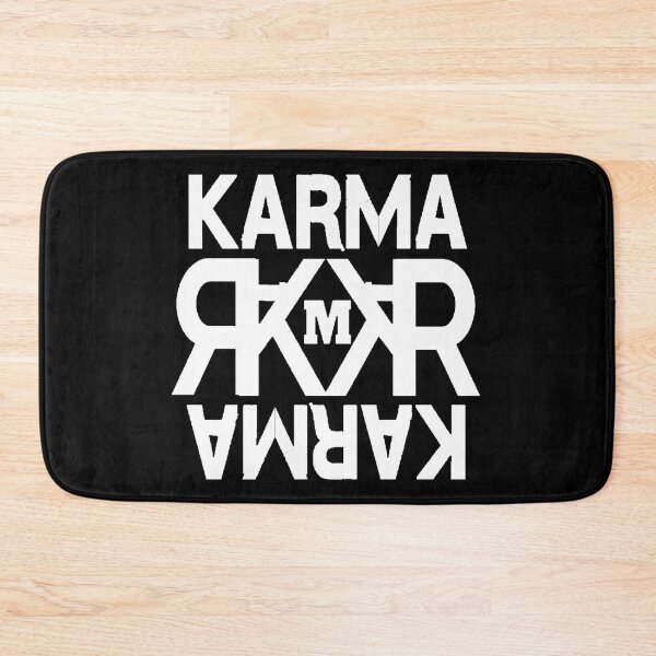Item preview, Black and White KARMA logo. designed and sold by Giulivo Store Graphic.