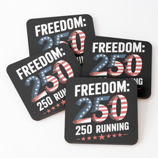 Item preview,  Freedom 250 Running - Athletic Patriotic Runner Design designed and sold by DarylWelsh2024.