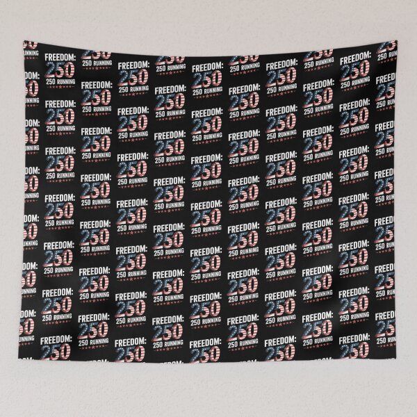 Item preview,  Freedom 250 Running - Athletic Patriotic Runner Design designed and sold by DarylWelsh2024.