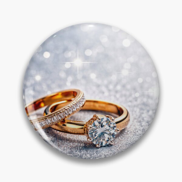 Artikelvorschau, Funkelnde Gold-Diamantringe: Symbol der Liebe entworfen und verkauft von Clavivs.