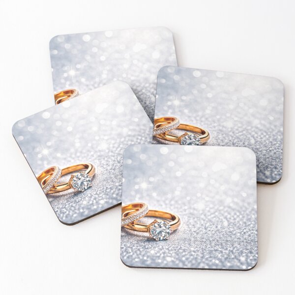 Item preview, Dazzling Gold Diamond Rings: Symbol of Love Sparkle designed and sold by Clavivs.