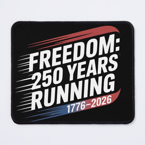 Item preview, Speed of Freedom 1776-2026 - Racing Stripes Anniversary designed and sold by DarylWelsh2024.