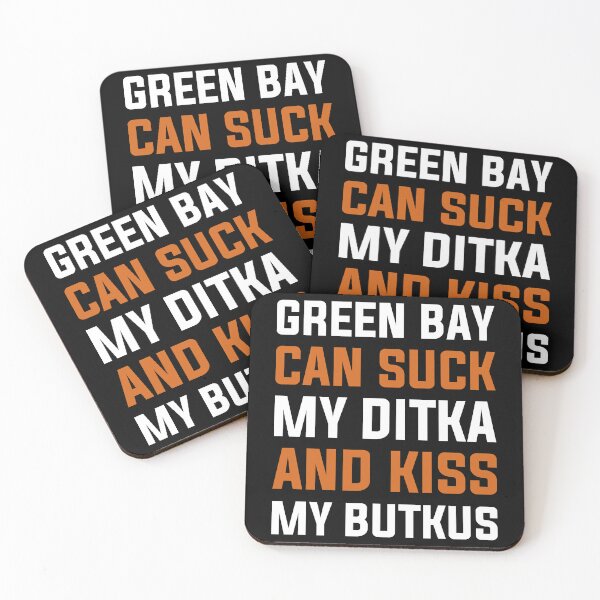 Item preview, Green Bay Sucks, Butkus, Chicago Football Team, Ditka Football, Retro designed and sold by toongstudio.