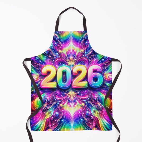 Item preview, VIBES.2026 | Arte psicodélico futurista en colores neón designed and sold by PetterxProject.