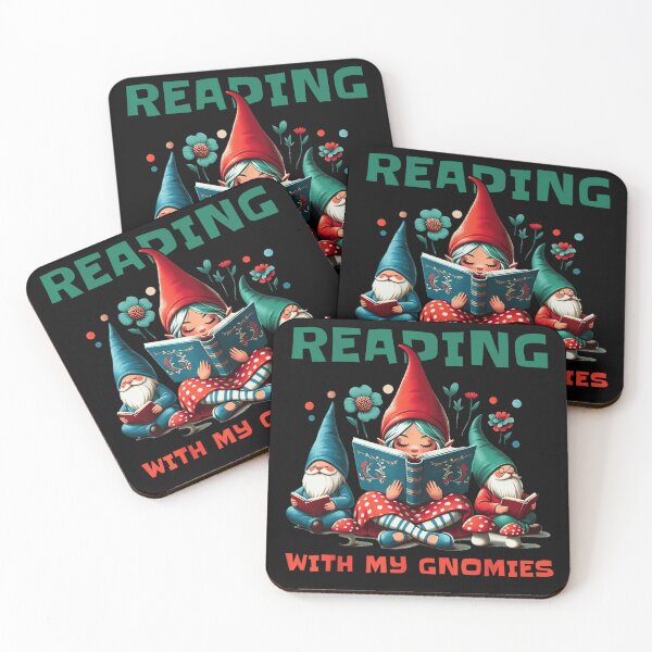 Item preview, reading with my gnomies designed and sold by shop happy ★★★★★.