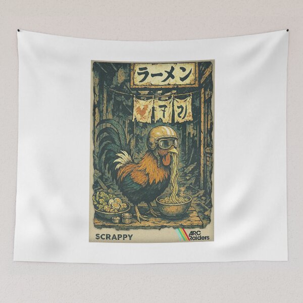 Item preview, ARC Raiders Scrappy The Rooster Game Fan Art designed and sold by olsonyvykteresa.
