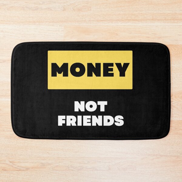 Item preview, Make Money Not Friends #Hustler - Transparent designed and sold by BoldPowStudio.