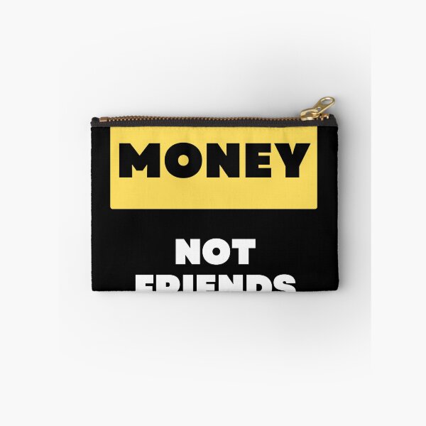 Item preview, Make Money Not Friends #Hustler - Transparent designed and sold by BoldPowStudio.