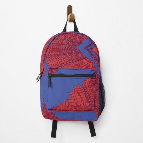 Item preview, Fearless Red Blue Mandala designed and sold by OIL Pattern Design .