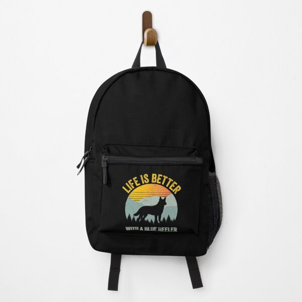 Item preview, Life Is Better With A Blue Heeler Retro Sun designed and sold by Guarddogdrive.