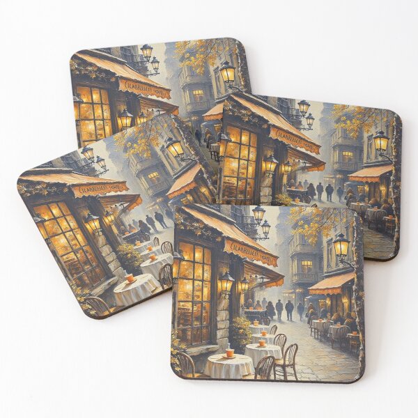 Item preview, French street café designed and sold by sid1802.