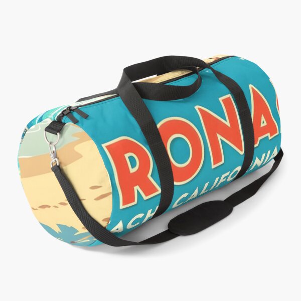 Item preview, Coronado Beach, California, USA: Vintage-Style Painterly Travel Poster designed and sold by LSVart.