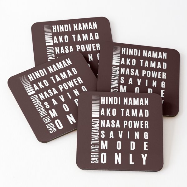Item preview, "Power Saving Mode" Minimalist Typography Design designed and sold by JAFORMS.
