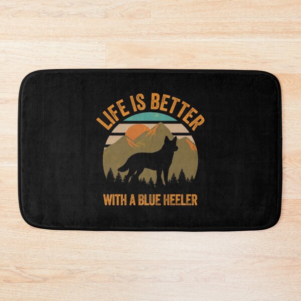 Item preview, Life Is Better With A Blue Heeler Retro Sun designed and sold by Guarddogdrive.