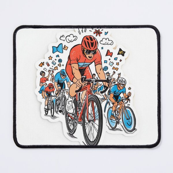 Item preview, Cyclists designed and sold by SayuriCrafts.