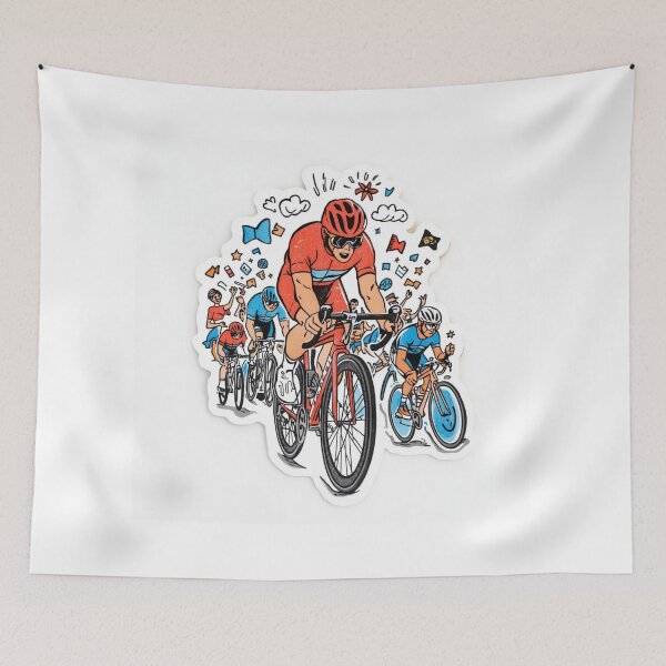 Item preview, Cyclists designed and sold by SayuriCrafts.