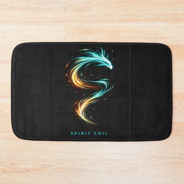 Item preview, Spirit Coil Energy T-Shirt | Abstract Fire & Ice Power Art Tee designed and sold by KDesignCrafts.