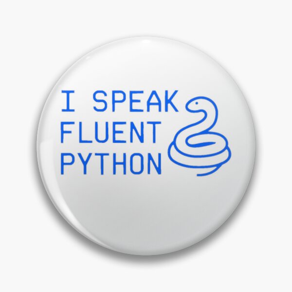 Item preview, I Speak Fluent Python Funny Programmer Coder  designed and sold by The Axylen Store.