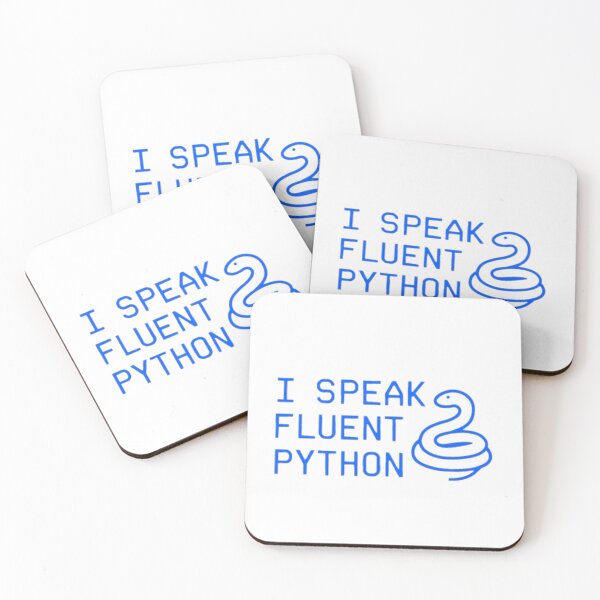 Item preview, I Speak Fluent Python Funny Programmer Coder  designed and sold by The Axylen Store.