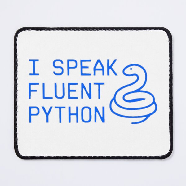 Item preview, I Speak Fluent Python Funny Programmer Coder  designed and sold by The Axylen Store.