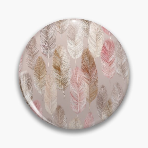 Item preview, Soft Feather Pattern – Boho Neutral Abstract Design designed and sold by NewArt33.