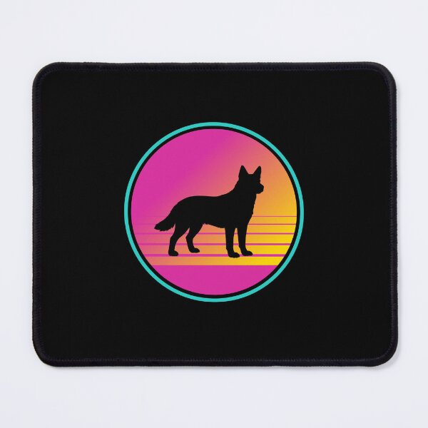Item preview, Retro Summer Beach 80s Blue Heeler Gift designed and sold by Guarddogdrive.