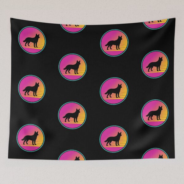 Item preview, Retro Summer Beach 80s Blue Heeler Gift  designed and sold by Guarddogdrive.
