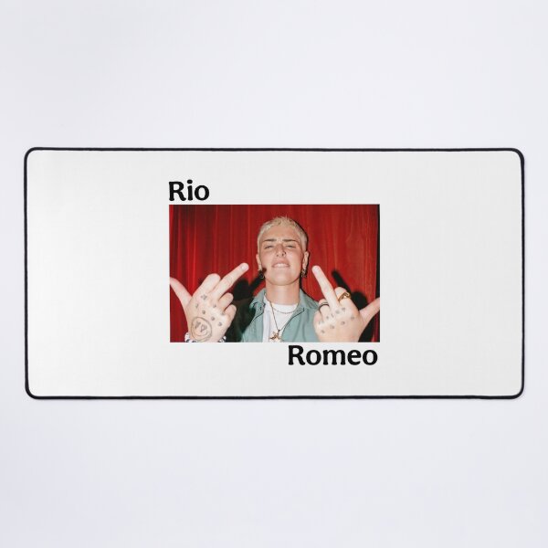 Item preview, Rio romeo fanart music album cover art typography designed and sold by ARTeez⭐️⭐️⭐️⭐️⭐️.
