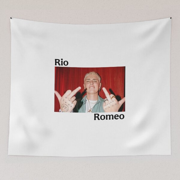 Item preview, Rio romeo fanart music album cover art typography designed and sold by ARTeez⭐️⭐️⭐️⭐️⭐️.