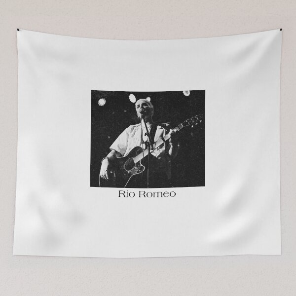 Item preview, Rio romeo fanart music album cover art typography designed and sold by ARTeez⭐️⭐️⭐️⭐️⭐️.