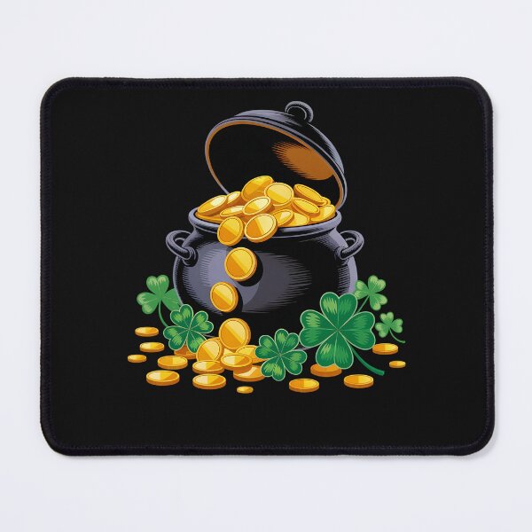 Item preview, Pot of Gold Coins Shamrock St Patricks Day Lucky Women Men designed and sold by clothesy7.