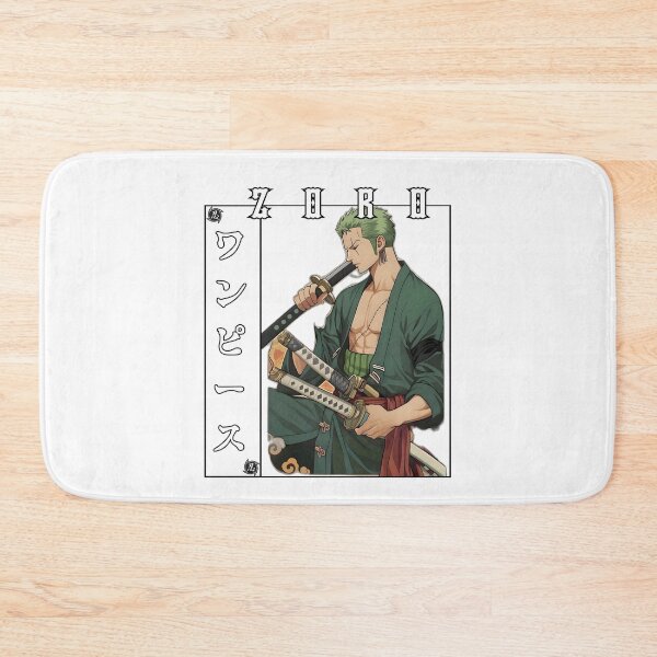Item preview, Three Sword Samurai Warrior – Anime Style Swordsman Art designed and sold by lamiarte.