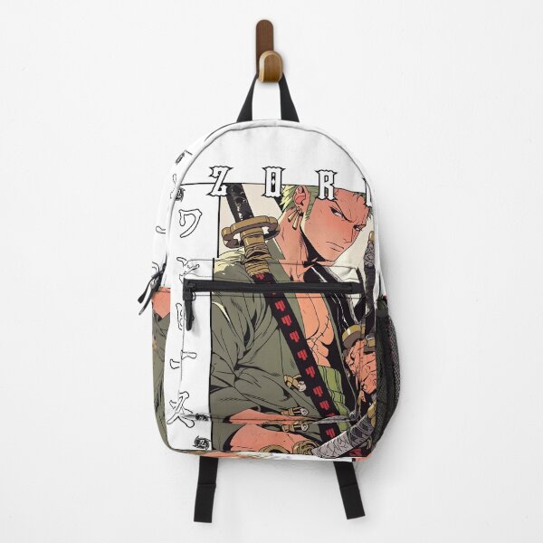 Item preview, Three Sword Samurai Warrior – Anime Style Swordsman Art designed and sold by lamiarte.
