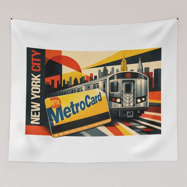 Item preview, New York City MetroCard Retro designed and sold by Portalius.