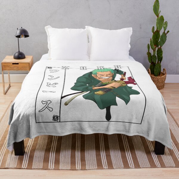 Item preview, Three Sword Samurai Warrior – Anime Style Swordsman Art designed and sold by lamiarte.