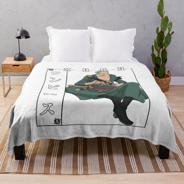 Item preview, Three Sword Samurai Warrior – Anime Style Swordsman Art designed and sold by lamiarte.