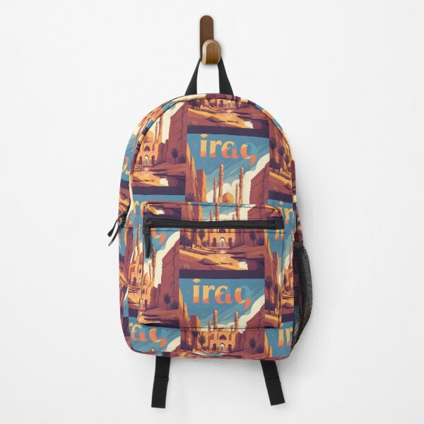 Item preview, Iraq Retro Vintage Travel Design designed and sold by TravelersGems.