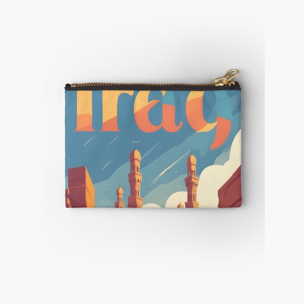 Item preview, Iraq Retro Vintage Travel Design designed and sold by TravelersGems.