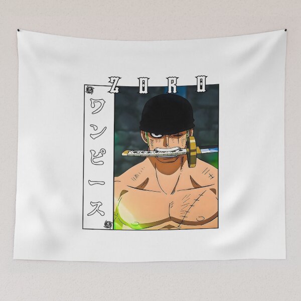 Item preview, Three Sword Samurai Warrior – Anime Style Swordsman Art designed and sold by lamiarte.