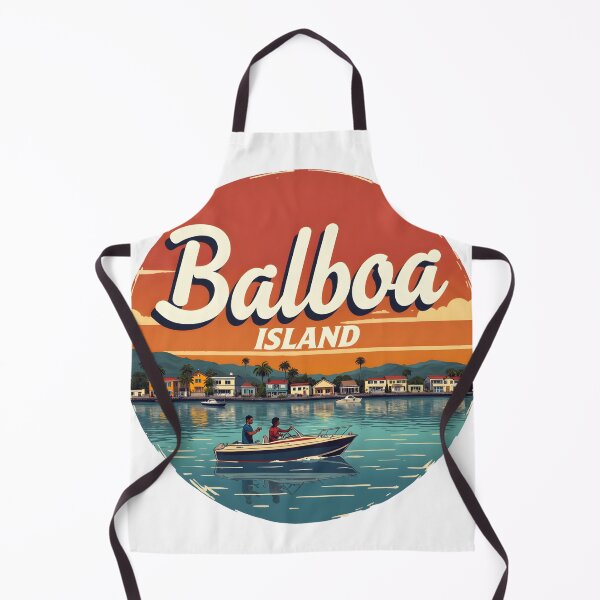Item preview, Balboa Island California - Newport Beach Coastal Travel Design designed and sold by Mr_Butterfly.