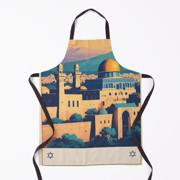 Item preview, Israel Retro Vintage Travel Design designed and sold by TravelersGems.