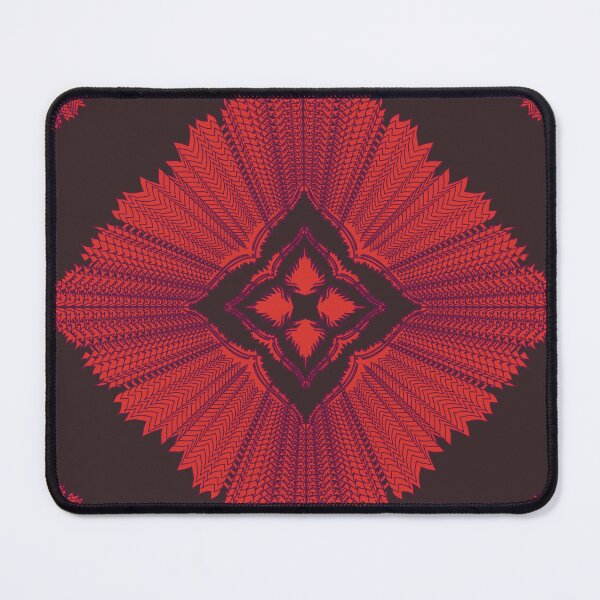 Item preview, Endless Power Red Black Mandala designed and sold by OIL Pattern Design .