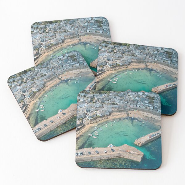 Item preview, From Above; Mousehole Harbour, Cornwall designed and sold by Cissa King Photography.