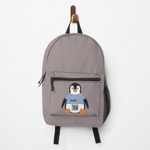 Item preview, Funny QR Scan Me Penguin Cool and Funny Gifts Idea designed and sold by SkymarArt.